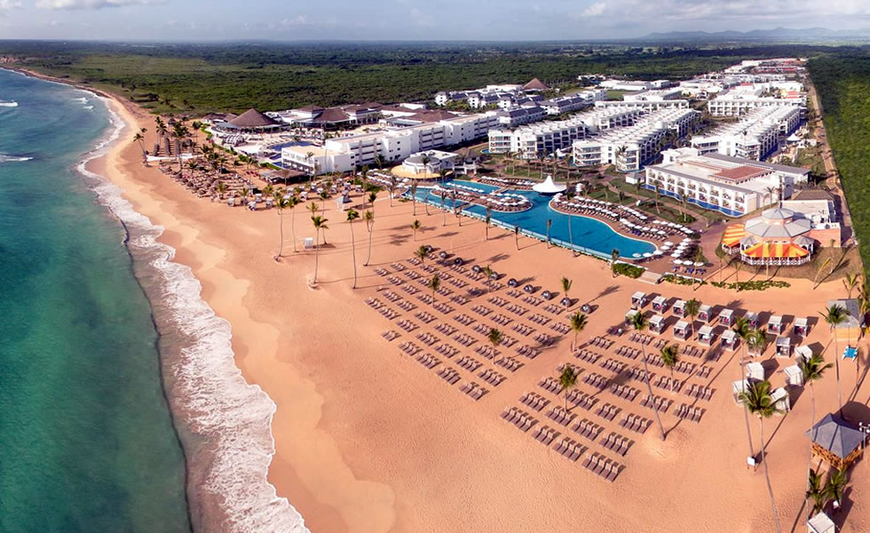 Vista aérea Nickelodeon Hotel Punta Cana